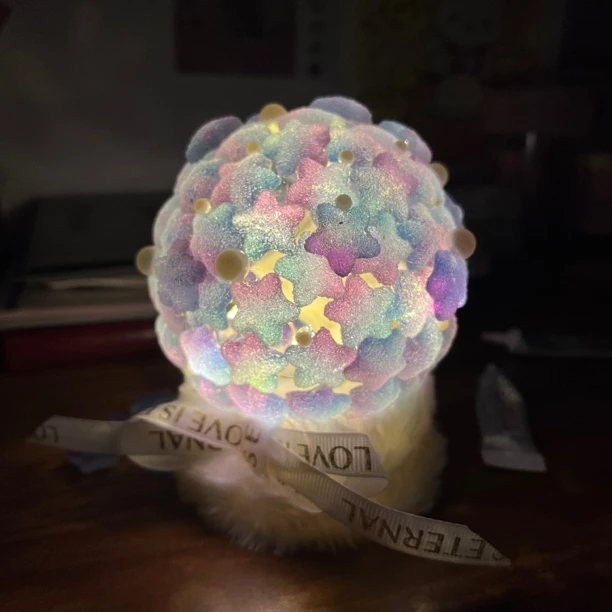 满天星小夜灯diy手工自制材料包星星氛围灯装饰品送女友生日礼物