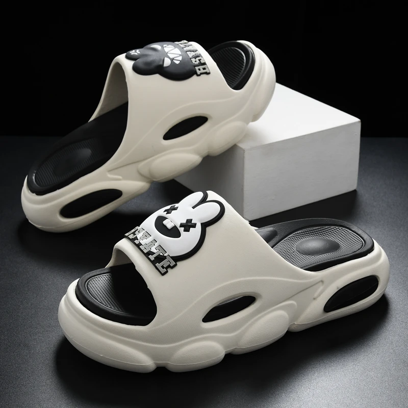 拖鞋男夏季外穿潮流厚底踩屎感防滑耐磨户外运动休闲沙滩男士凉拖