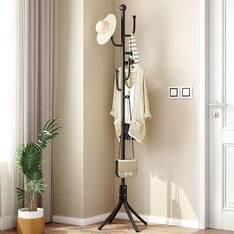 【立式挂衣架】轻奢落地立式衣帽架家用简易晾衣架阳台客厅挂衣架子