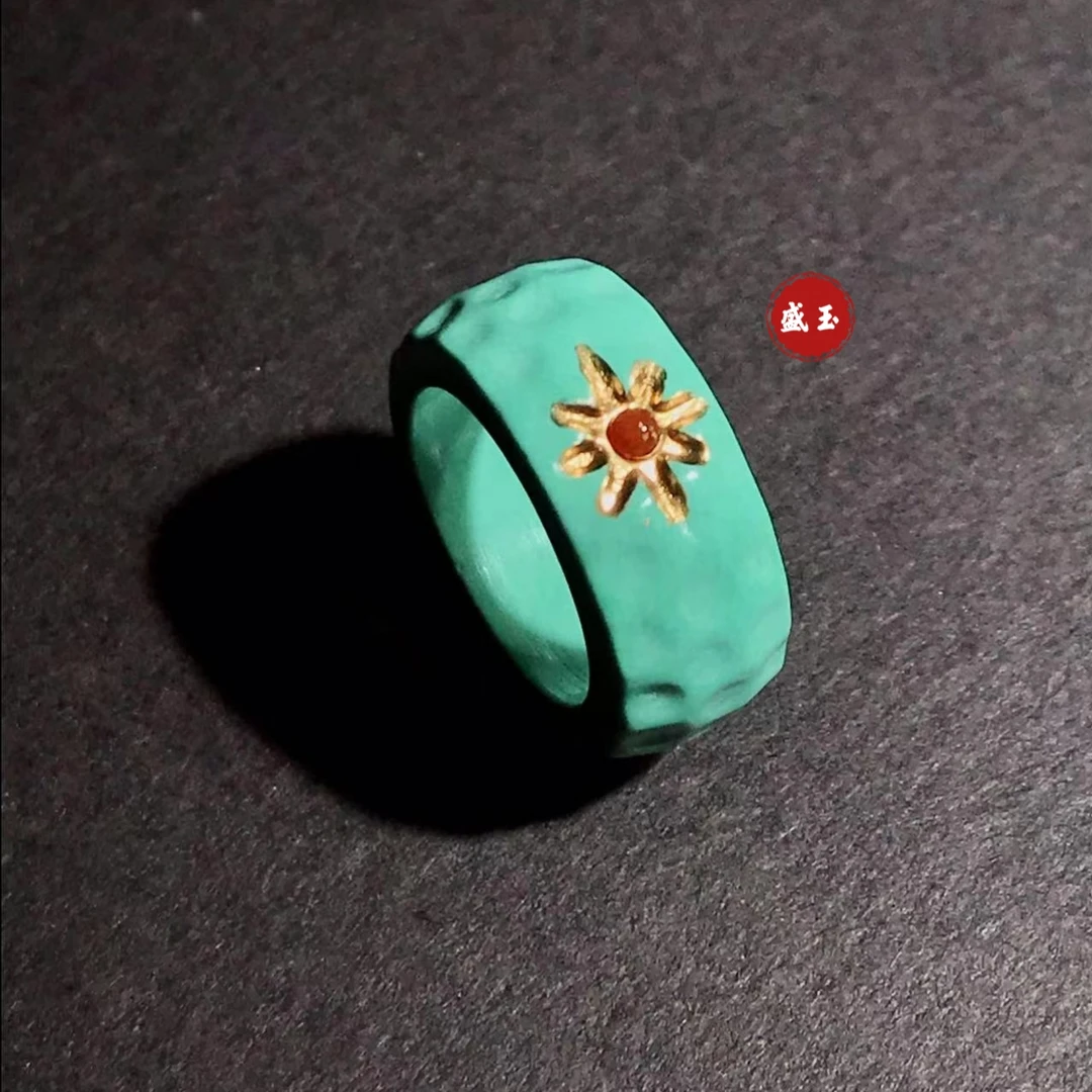 高瓷精工雕刻镶嵌跑环配件金刚星月108配饰跑环装扮套餐