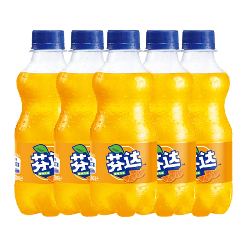 芬达橙味可乐300ml*12小瓶装清爽汽水夏季碳酸饮料