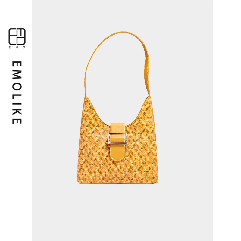 【EMO/一莫】狗牙腋下包女士单肩手提时尚