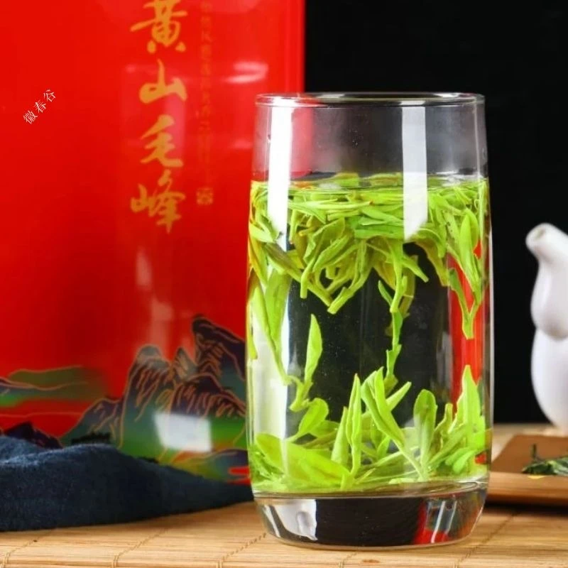 黄山毛峰2025新茶绿茶安徽茶叶芽茶特级毛尖高山嫩芽春茶礼盒500g