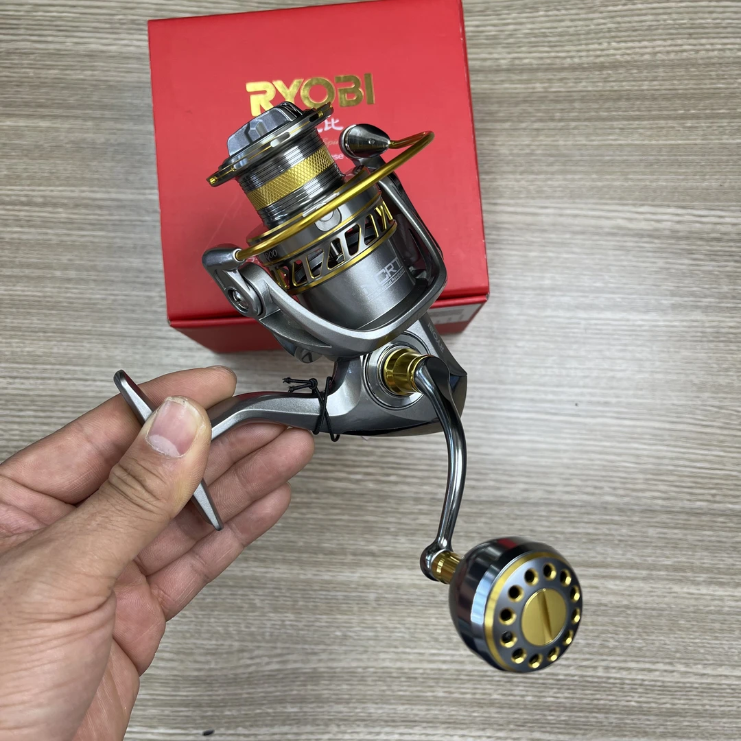 新品利优比蓝沃pro纺车轮金属自锁摇臂鱼线轮