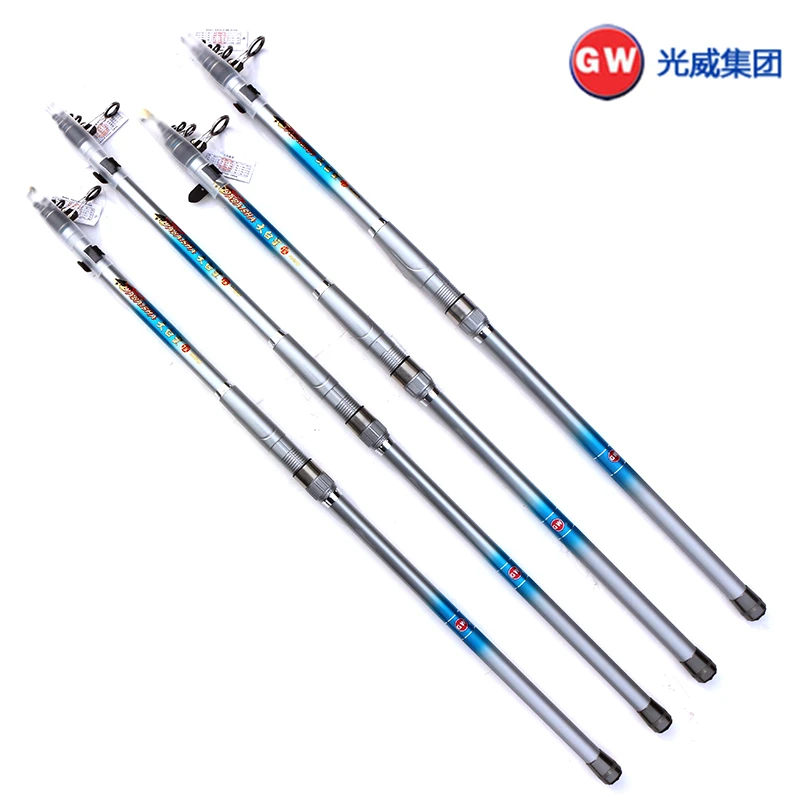 新品光威远投竿 大白鲨投超硬长节沙滩钓海钓竿远投竿