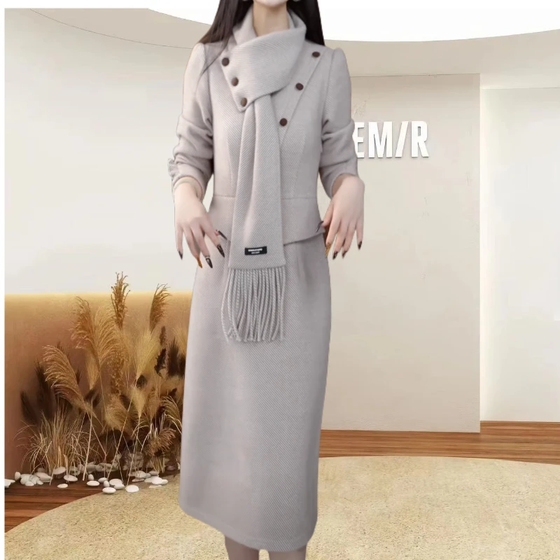 2024气质新款优雅减龄百搭连衣裙