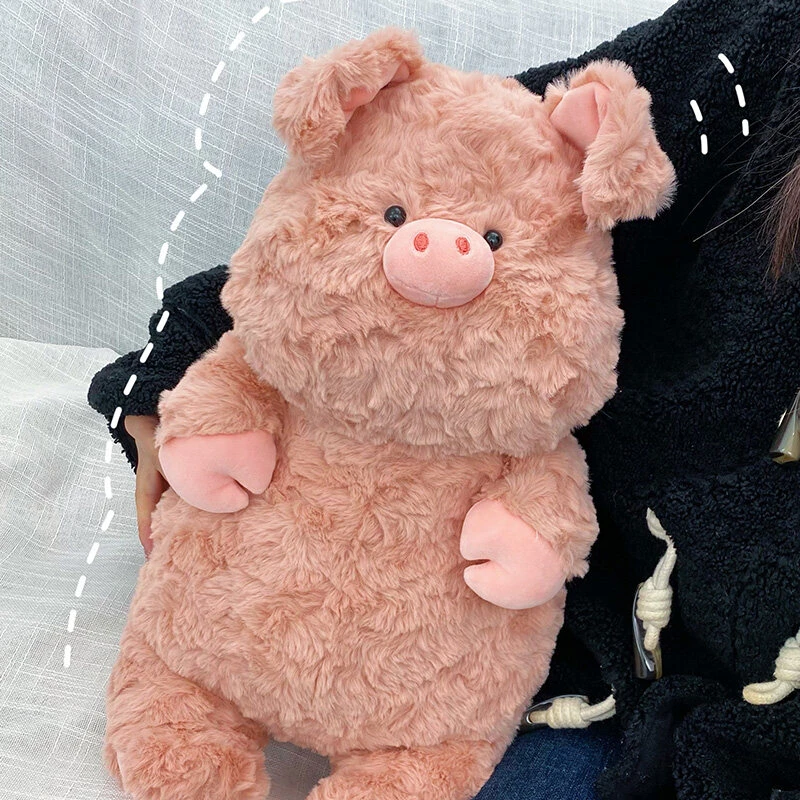可爱懒猪公仔粉猪小猪毛绒玩具生日礼物床上女生睡觉抱枕猪猪娃娃