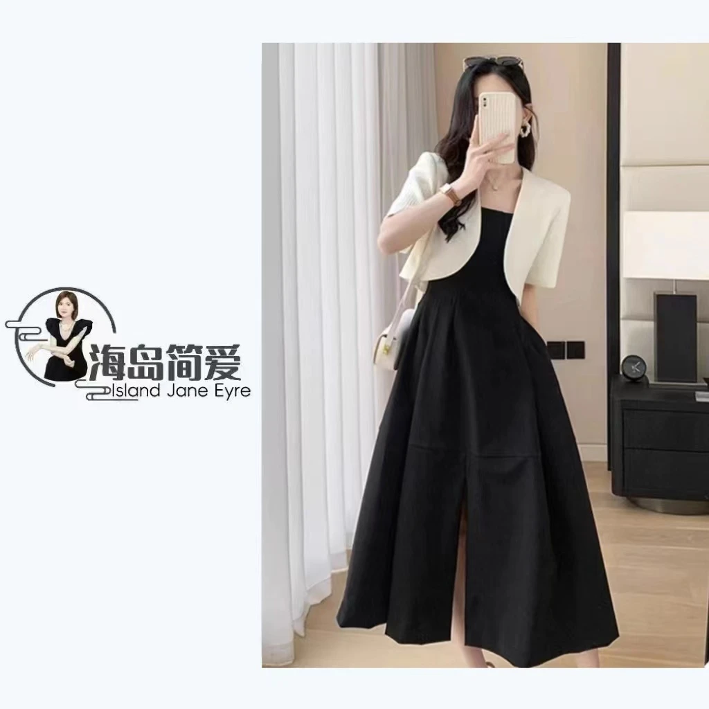 昂熙夏季新款小众短款开衫外套 526