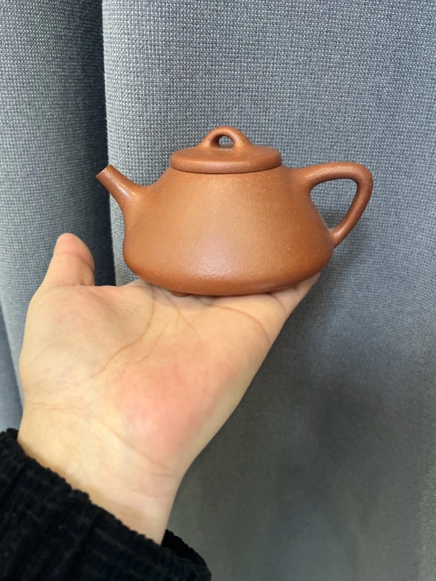 红降坡泥料子冶石瓢壶200㏄半手工制作
