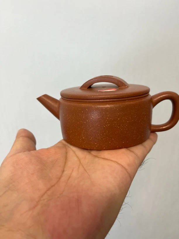 原矿紫砂汉瓦壶160㏄半手工制作