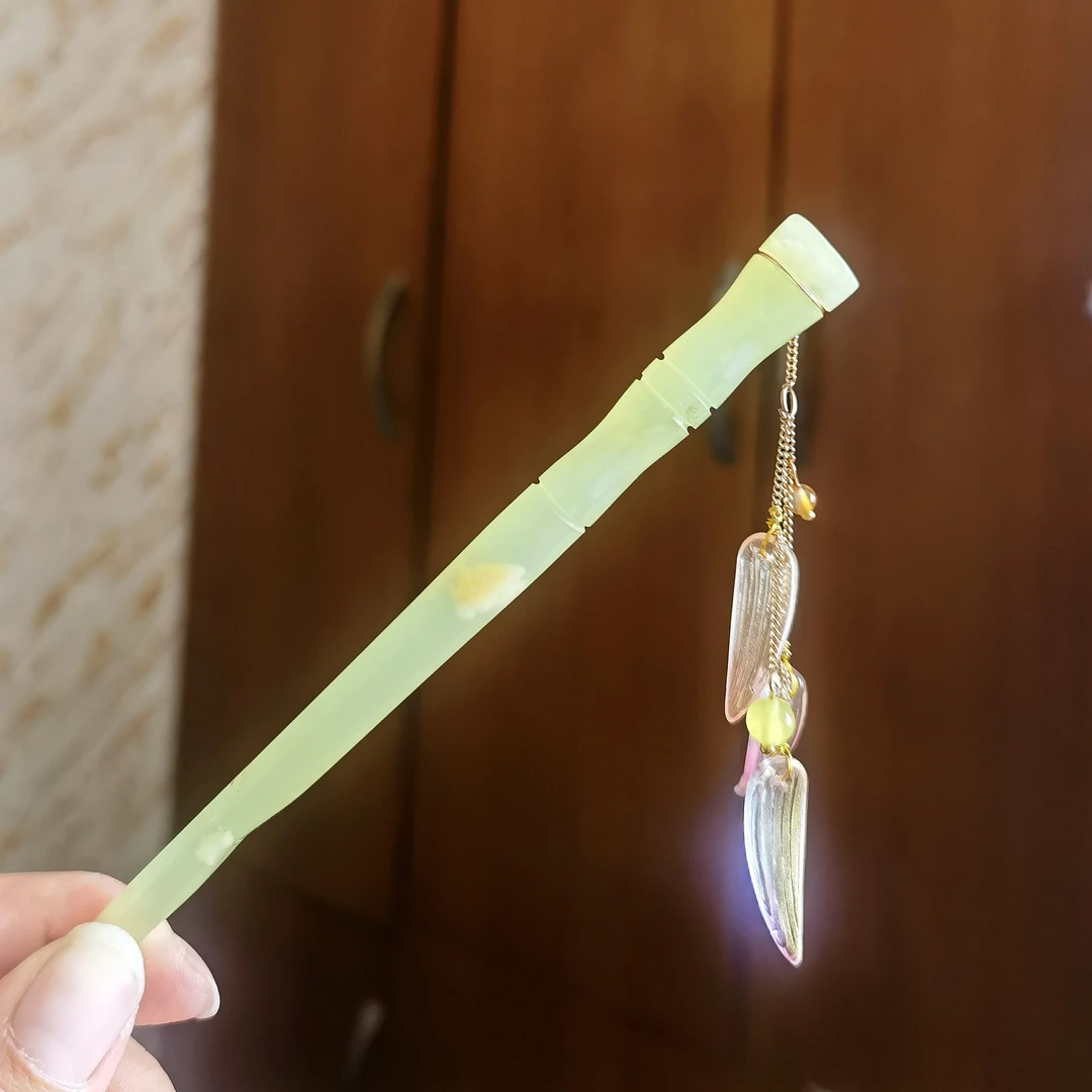 直播用流苏发簪新中式盘发簪日常百搭随机混发随机颜色随机款式