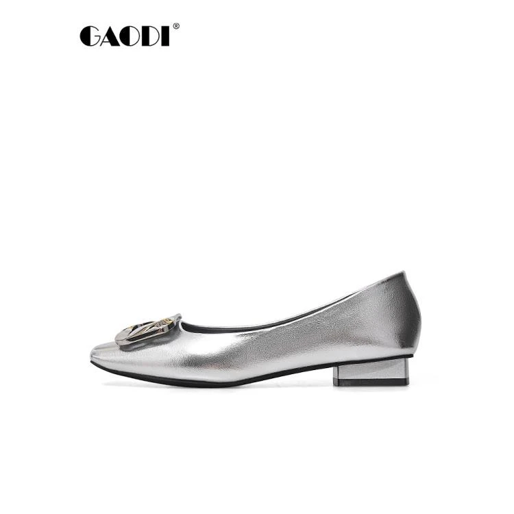 2024高蒂新款舒适低跟时尚气质凉鞋商场同款243328Q602