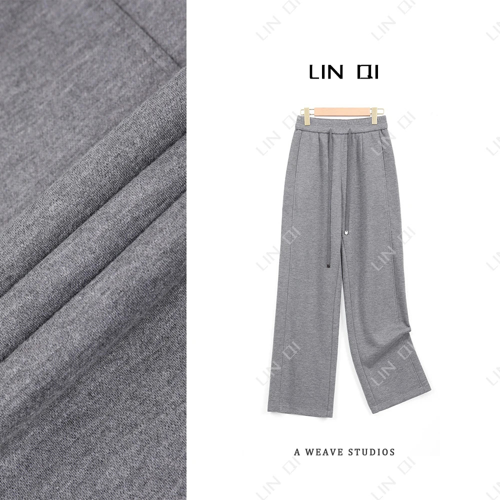 秋冬加厚保暖新款时尚百搭休闲裤女松紧腰