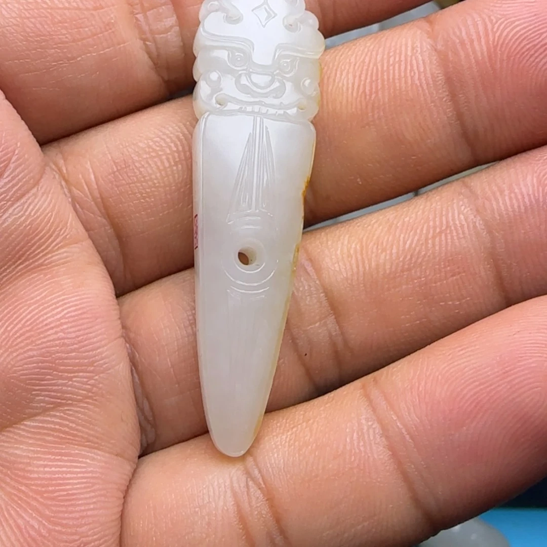 【闪购商品】和田玉颈饰未镶嵌思***鲜