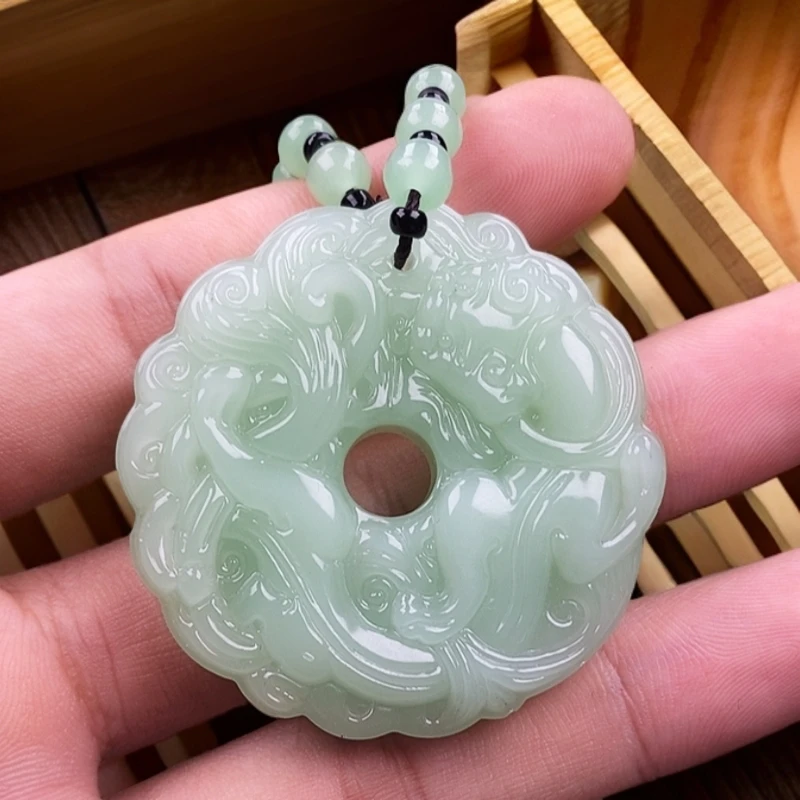 平安扣4..手工男女同款单面时尚经典百搭精美吊坠