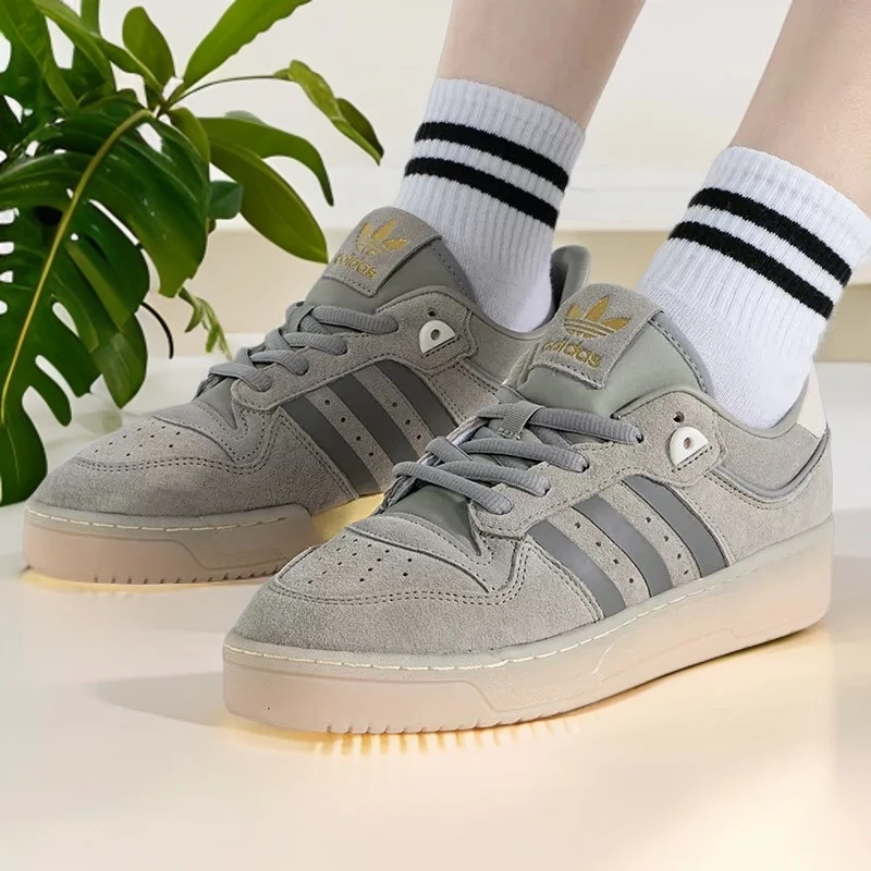 Adidas/阿迪达斯三叶草RIVALRY LOW 86男女轻便低帮休闲鞋 FZ6323
