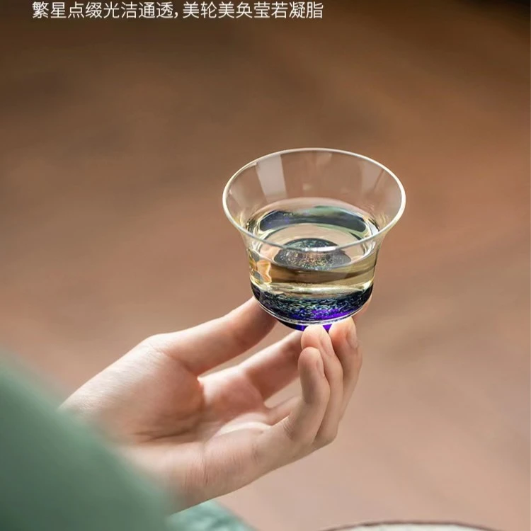 鑫凤祥星空斑斓主人杯闻香杯轻奢手工创意耐热日式网红高端家用