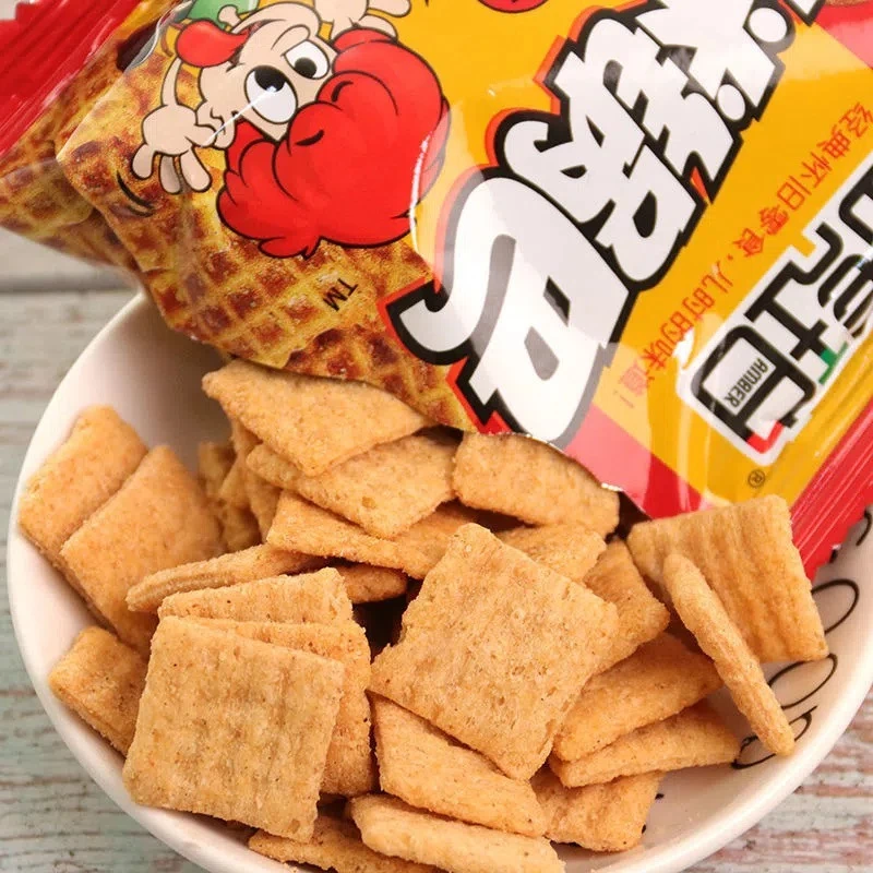 【7.8到手39包】琥珀小米锅巴回忆小包装迷你装怀旧追剧小零食解馋0