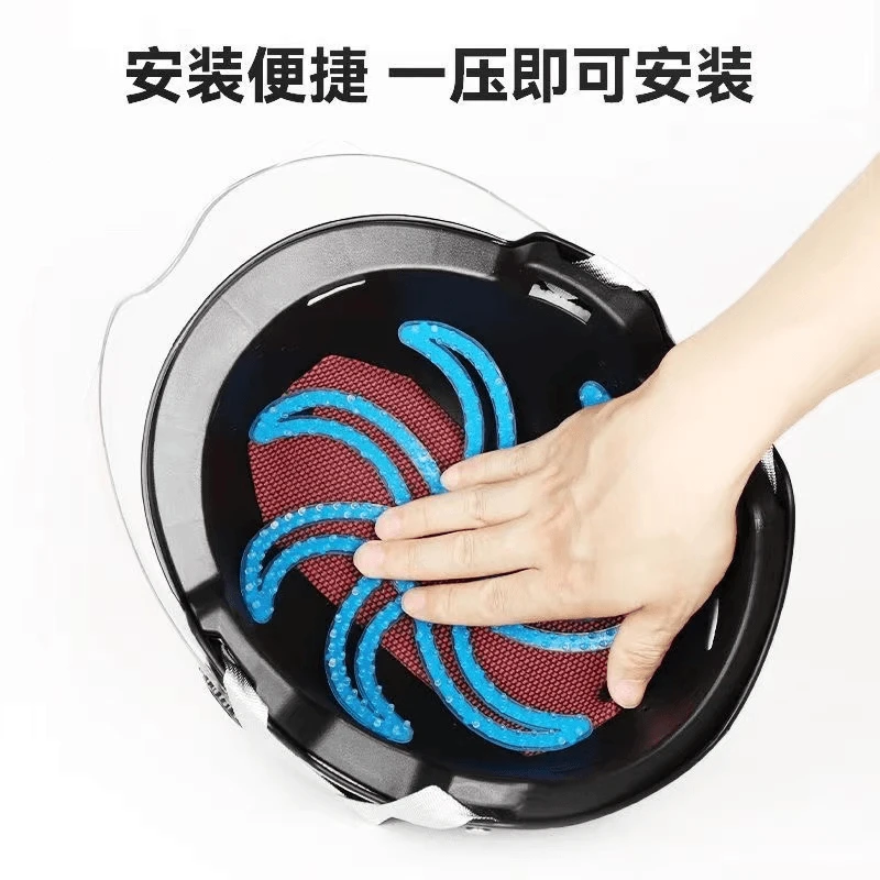 自行车头盔内衬垫不压发型夏季通风透气防异味骑行