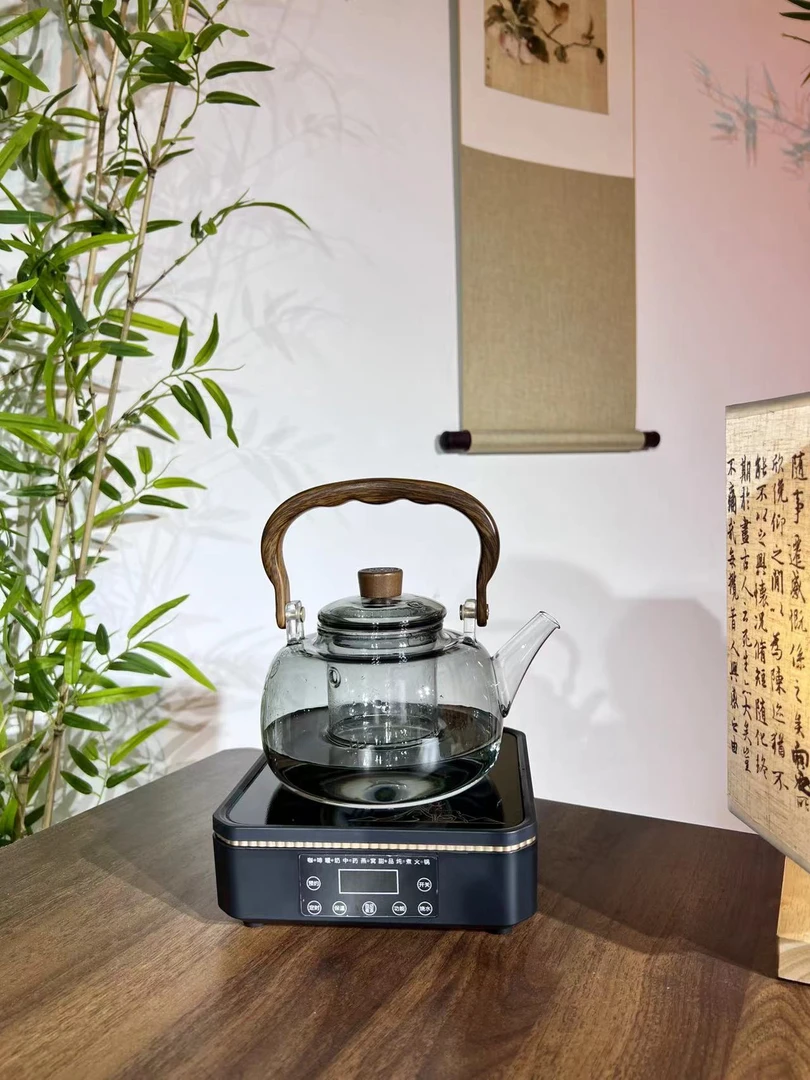 高硼硅玻璃煮茶壶家用小型电陶炉泡煮茶器茶具套装加厚煮茶烧水壶