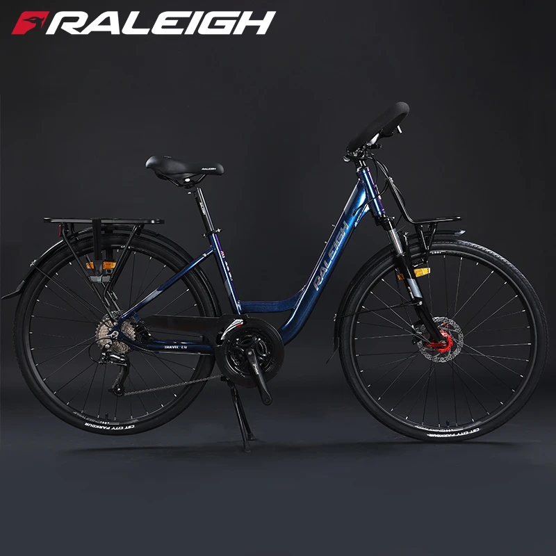 RALEIGH兰令TRAVEL L9铝合金旅行车禧玛诺变速蝴蝶把自行车双碟刹