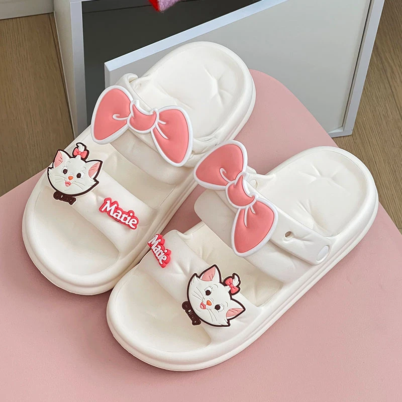 玛丽猫可爱两穿厚底防滑学生拖鞋时尚增高厚底夏季新款女士凉拖