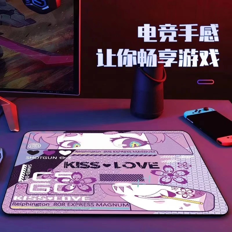 印花集职业电竞鼠标垫csgo游戏推荐fps吃鸡cf加大加厚桌垫可定制