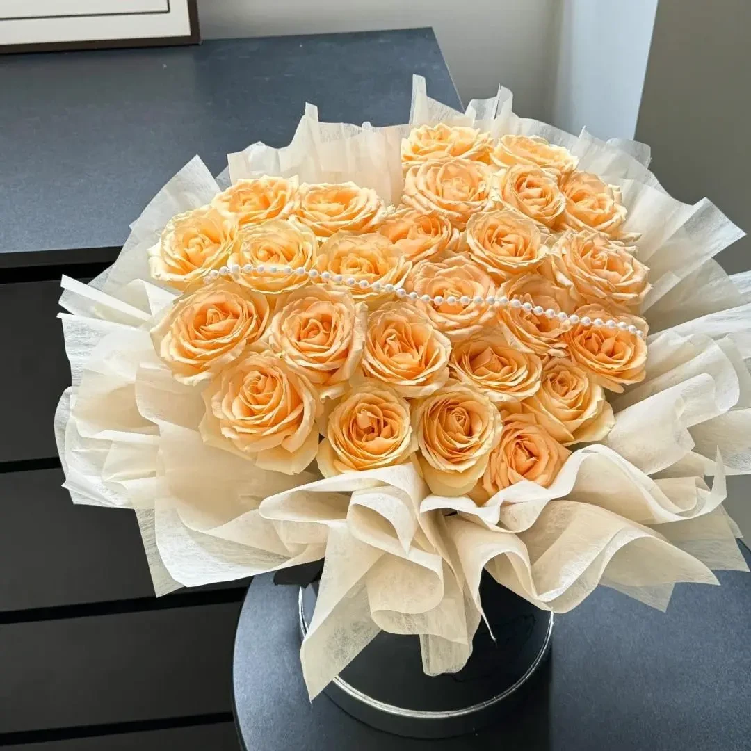 【香槟玫瑰】全场鲜花    任意两单及以上包邮