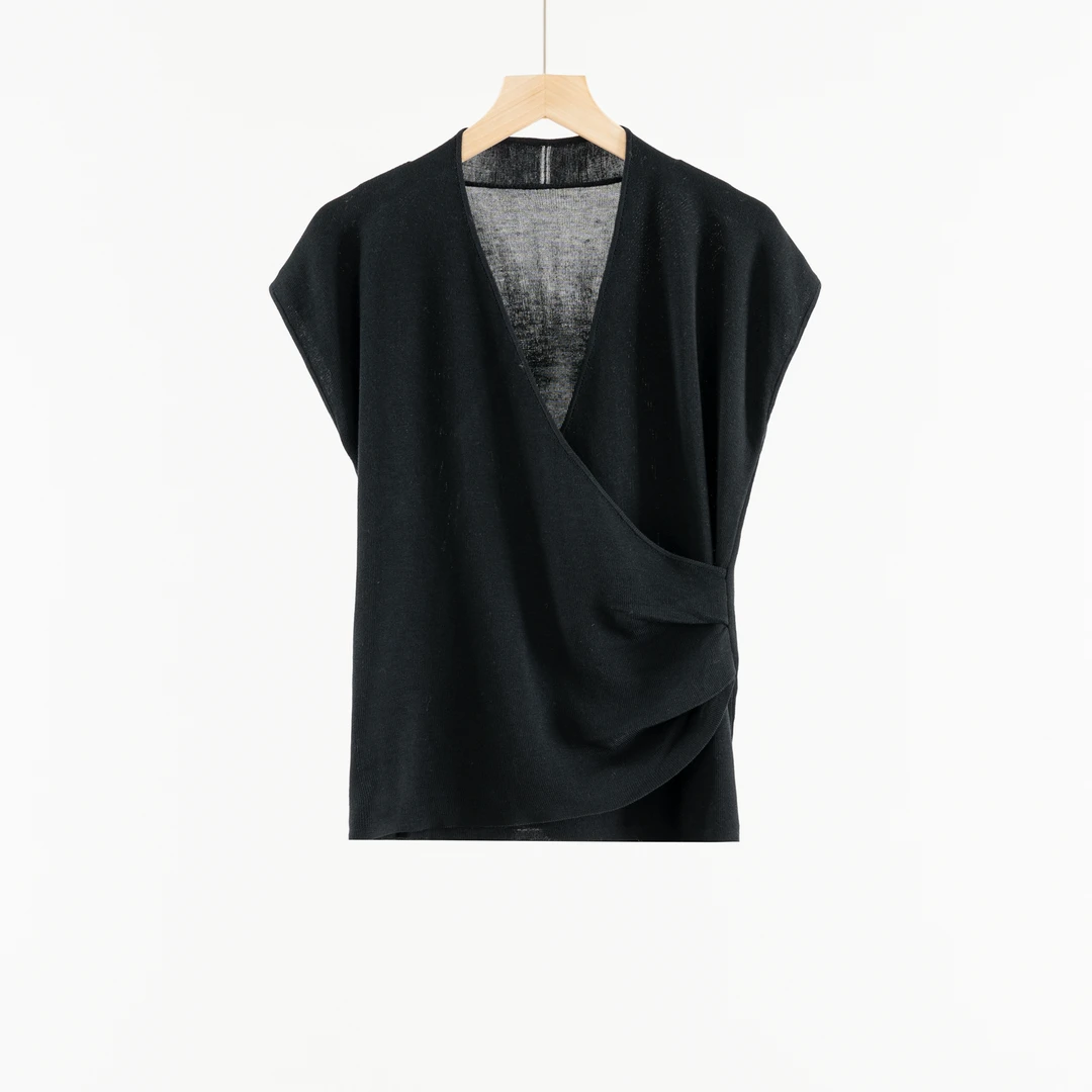 吉米原创-夏季设计感百搭舒适短袖上衣205513