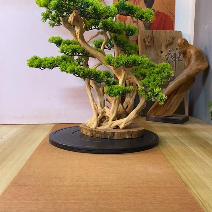 木回***味根雕艺术家的作品