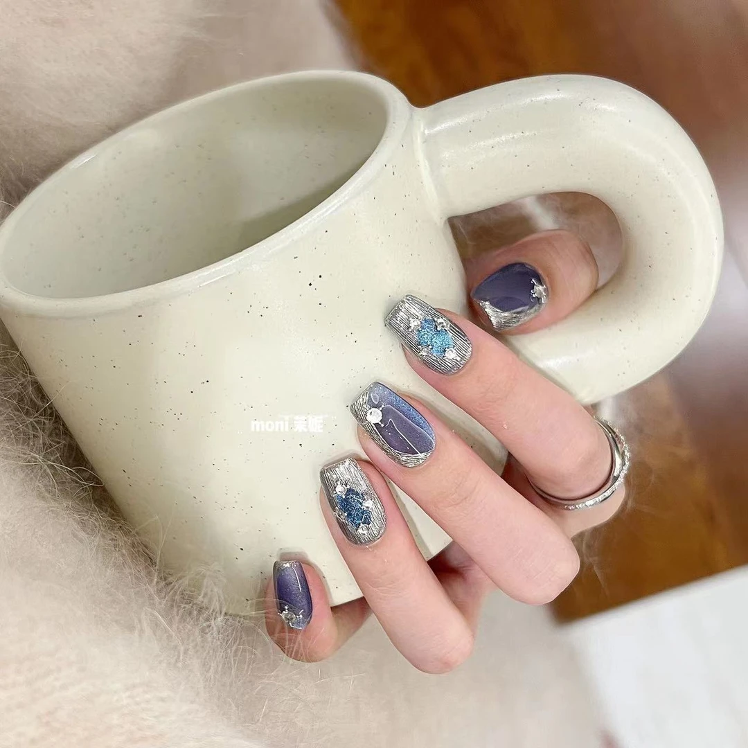 【海洋之星】moni茉妮设计穿戴甲手工气质时尚ins流行穿戴式爆闪