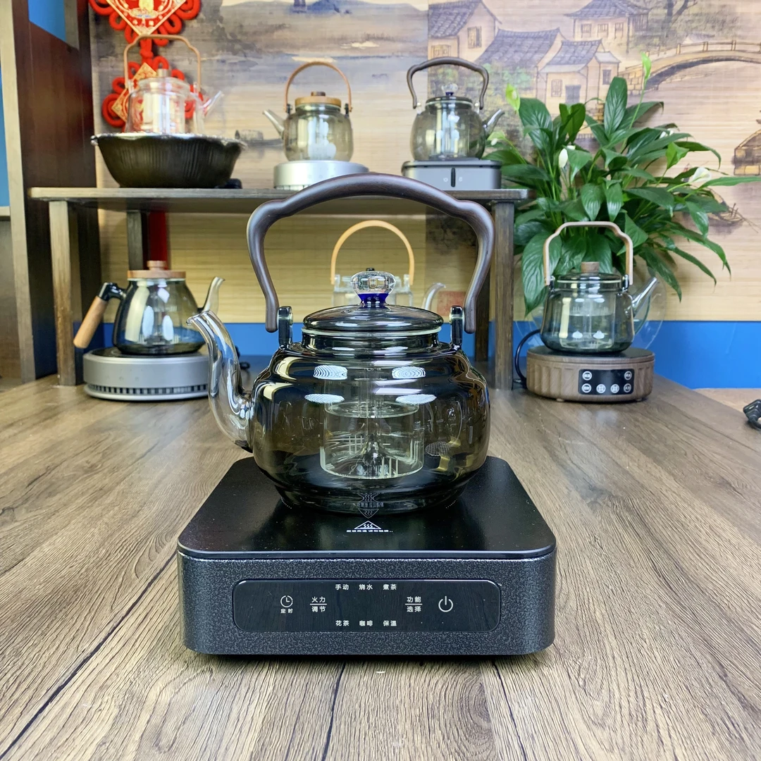 戈米1600瓦 合金包边 煮茶电陶炉 煮茶器 蒸煮四代壶