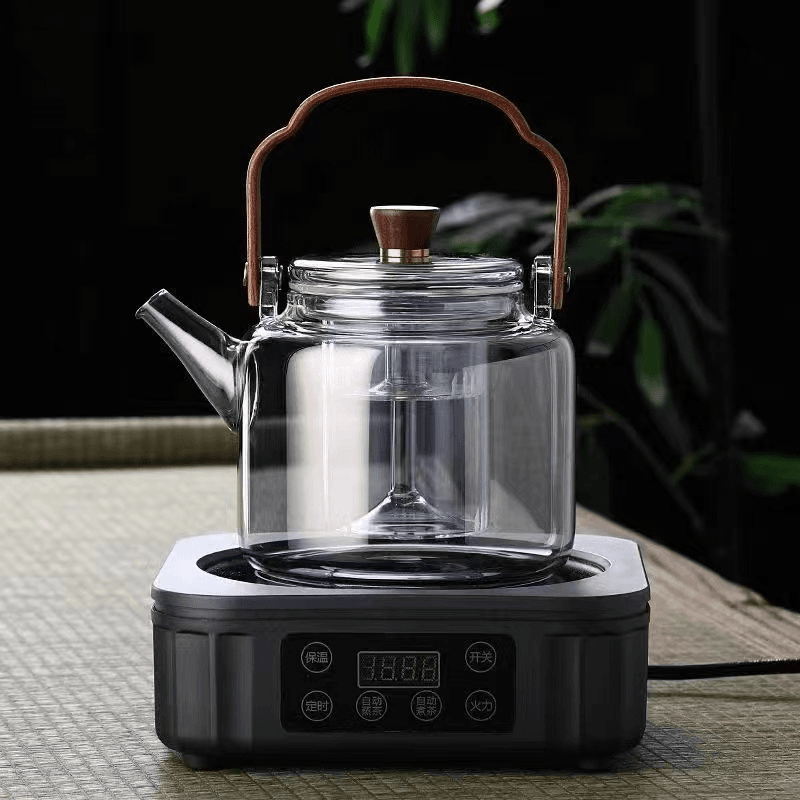 新匠1300W大功率 电陶炉 煮茶炉  赠送  烟灰蒸煮提梁壶 套装
