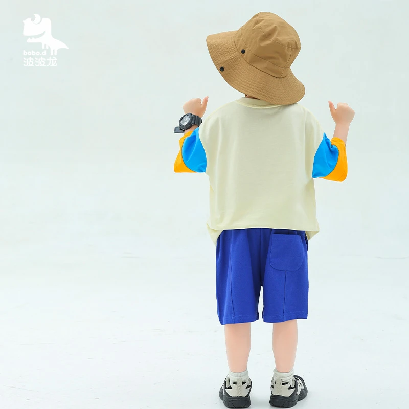 波波龙童装男童夏季短袖T恤2421229148