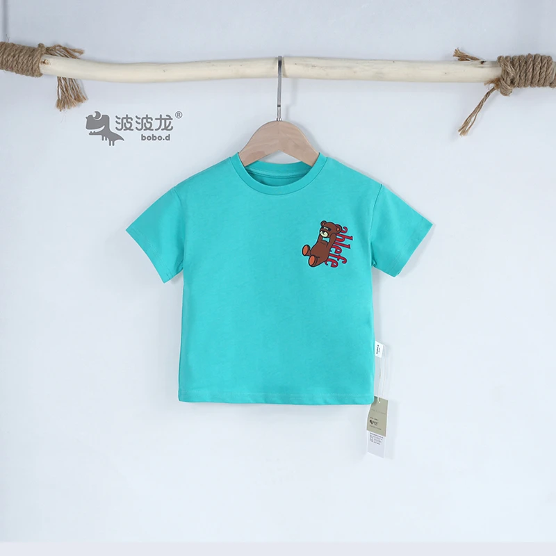 波波龙童装儿童短袖T恤2221035047