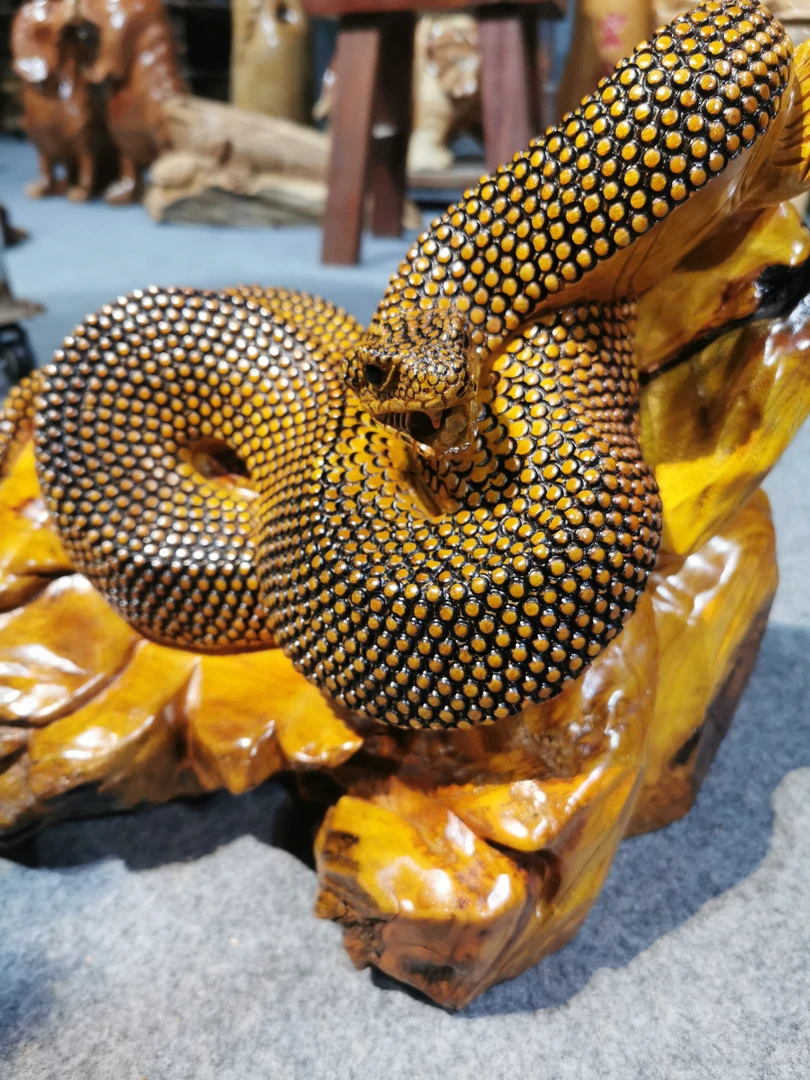 香樟木纯手工制作工艺摆件