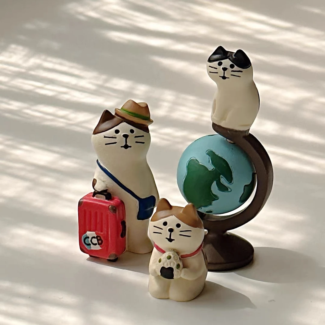 【旅游系列】可爱树脂小摆件 文艺桌面柜子装饰微景观办公室居家