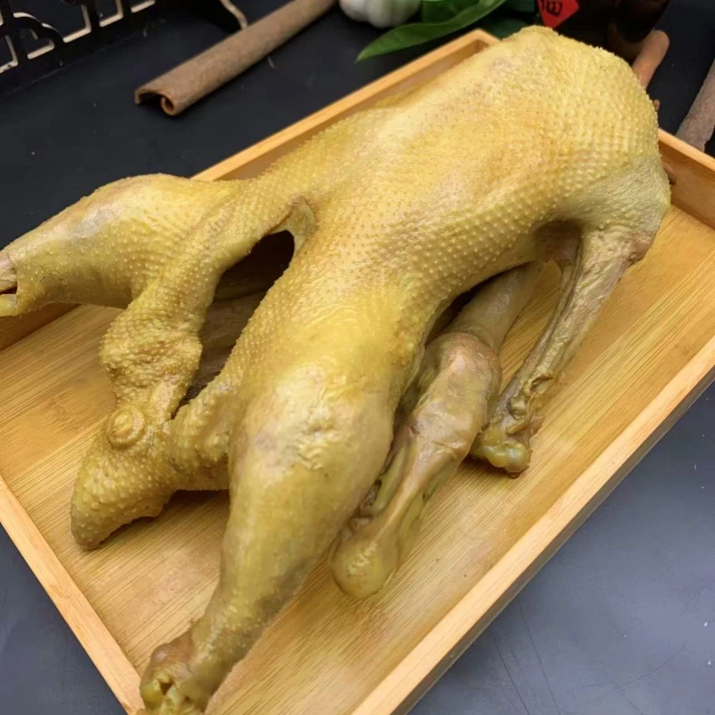 正宗扬州盐水鹅现卤现发扬州特产盐水鹅全熟即食卤鹅熟食真空包装