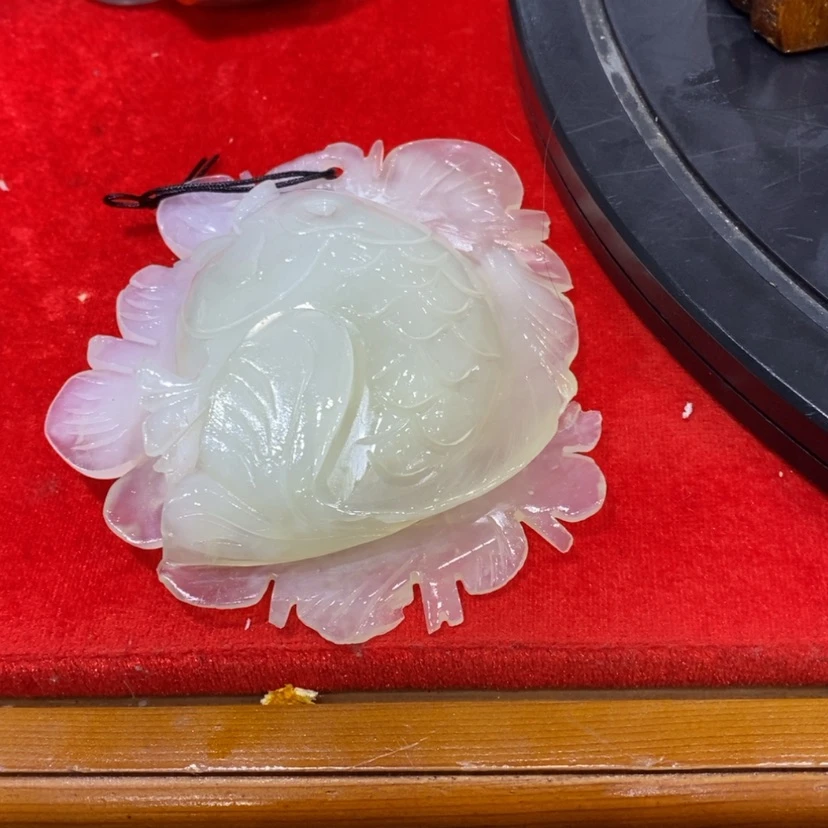 【闪购商品】岫玉摆件未镶嵌张*余