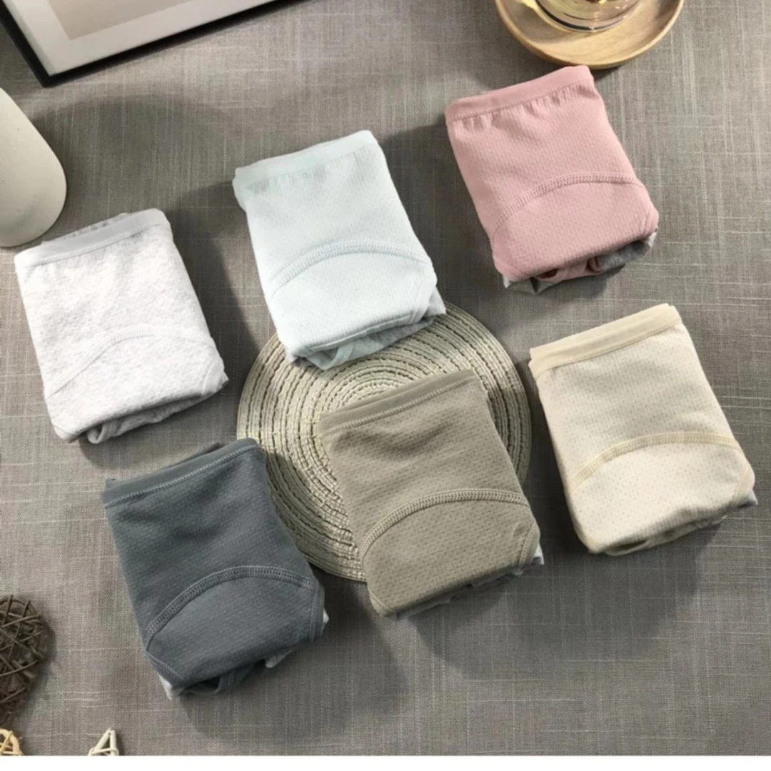 Q棉质女士生理内裤中腰 YL-1351