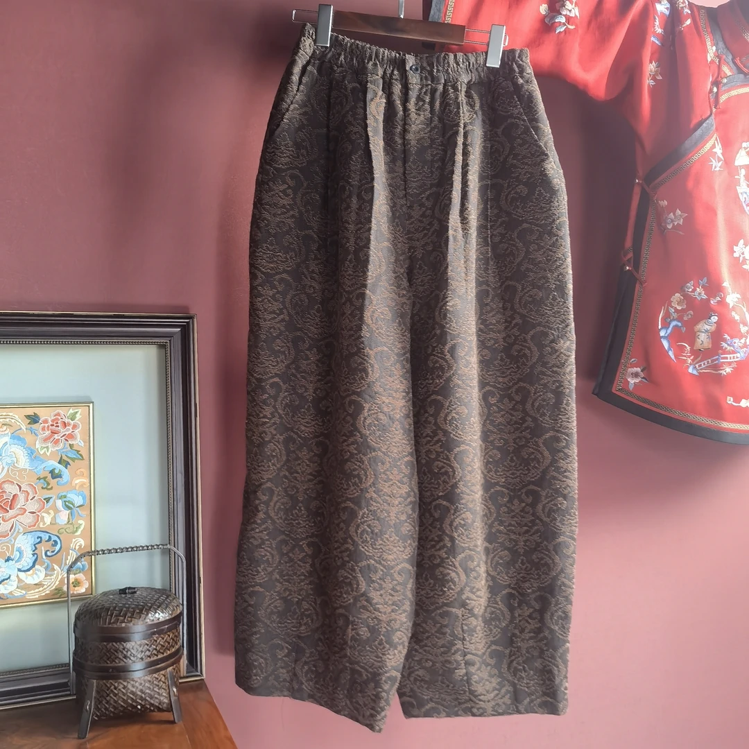 三一馆【欢喜】加厚萝卜裤 加棉哈伦裤 显瘦加棉南瓜裤