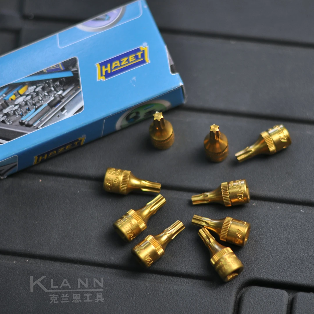 德国HAZET哈蔡特星型套筒头 改锥头 小飞接口 TORX  8502-T30