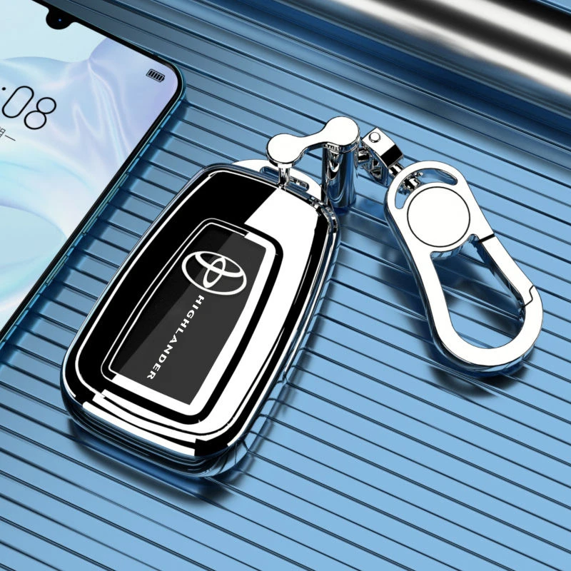 适用于2023款丰田汉兰达钥匙套双擎精英版装饰用品版7座壳包