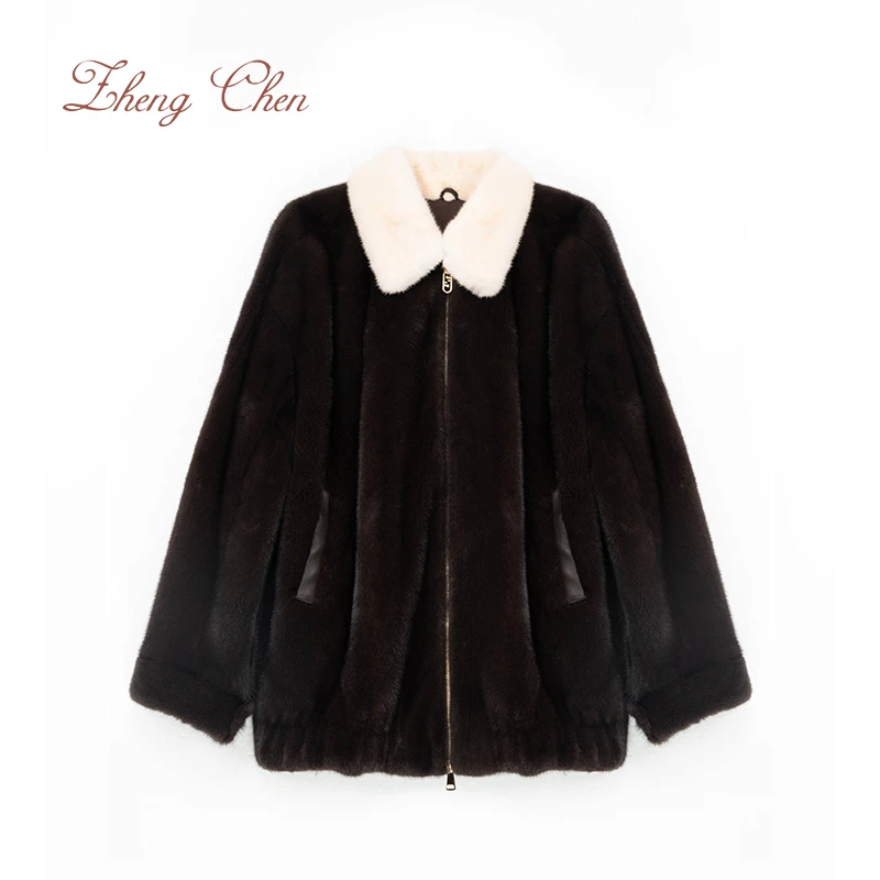 (高端黑标)mi*mi*哥本哈根皇冠级水貂夹克QH69180