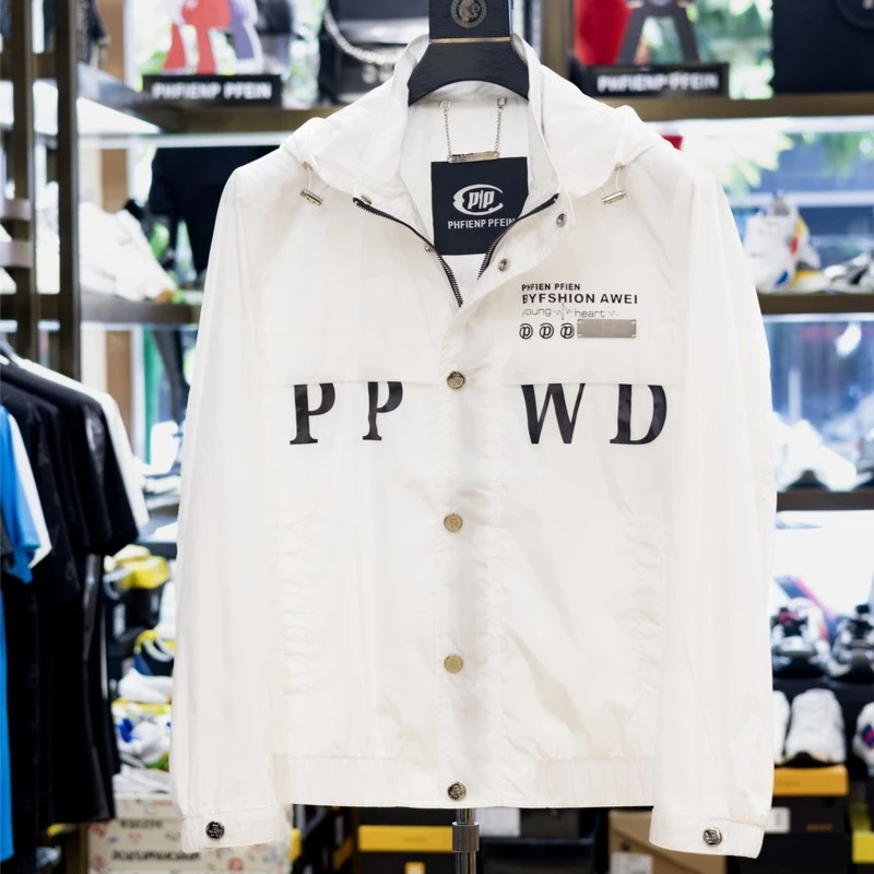 【直播间断码专拍连接】春秋时尚休闲连帽潮流长袖外套男士运动夹克