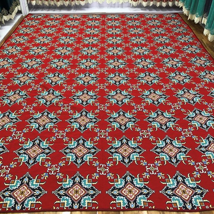 民族风家用双层加厚客厅卧室地垫3×4（توقۇلما پالاس）