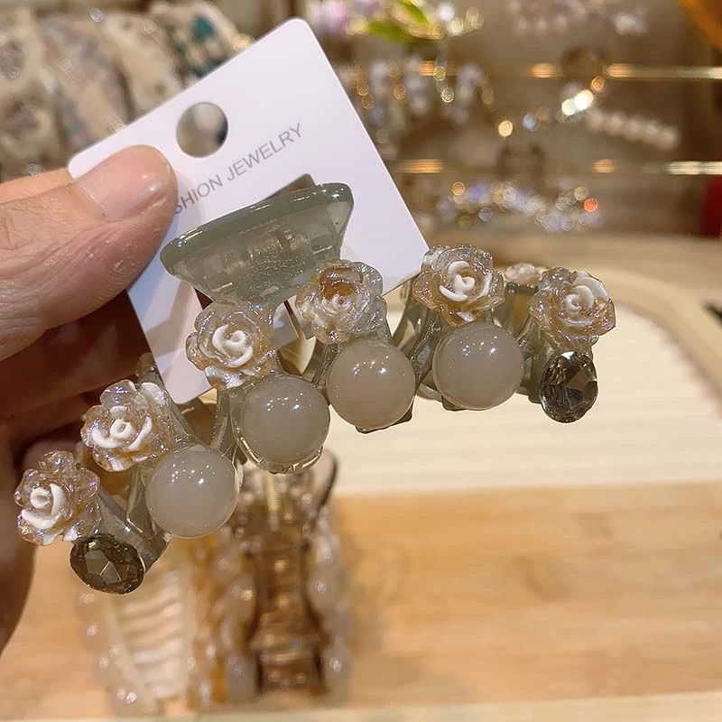 8.5厘米桂冠形小抓夹小抓夹气质网红可爱超仙清新甜美优雅小抓夹