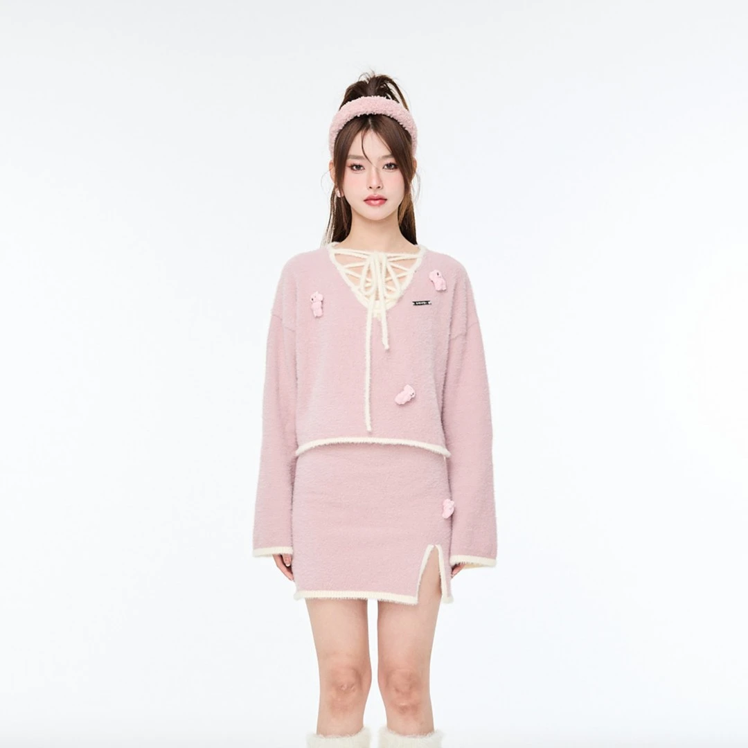 温柔风小熊套装 CTZ22402