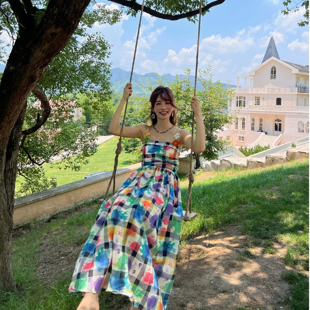 Cloud season画家裙显瘦长裙法式裙子CQZ23411