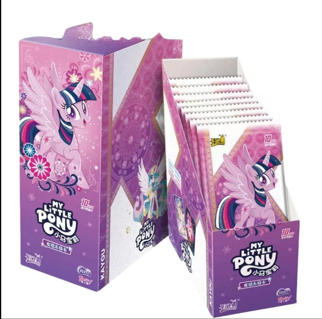 卡游卡游【彩虹找来电卡刺整1盒】小马宝莉盲盒代拆